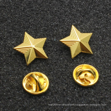 Wholesale Cheap Custom Metal 3D Red Star Lapel Pin